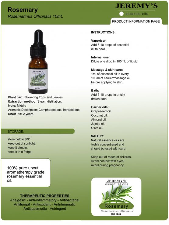 Pure Rosemary Essential Oil - Image 5