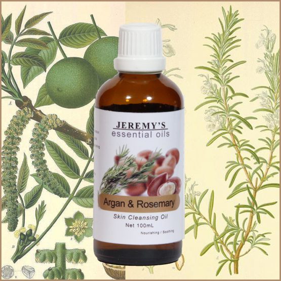 Argan & Rosemary Skin Cleansing Oil - Image 2