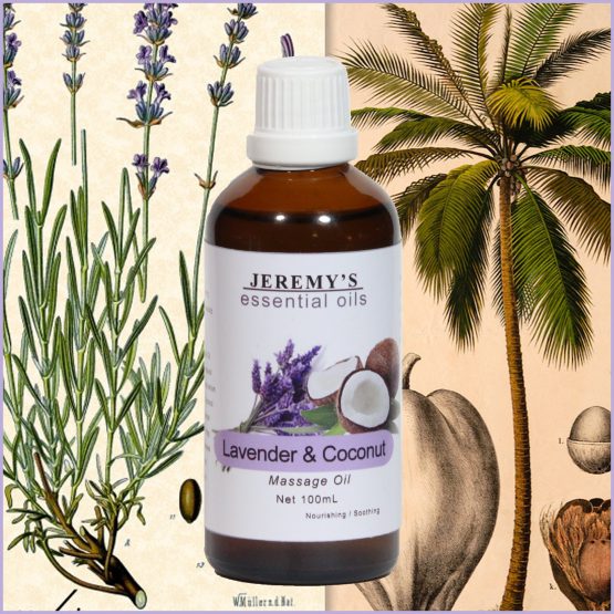 Lavender & Coconut Massage Oil - Image 2