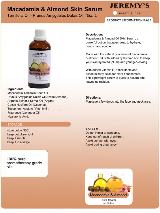 Macadamia & Almond Skin Serum - Image 3